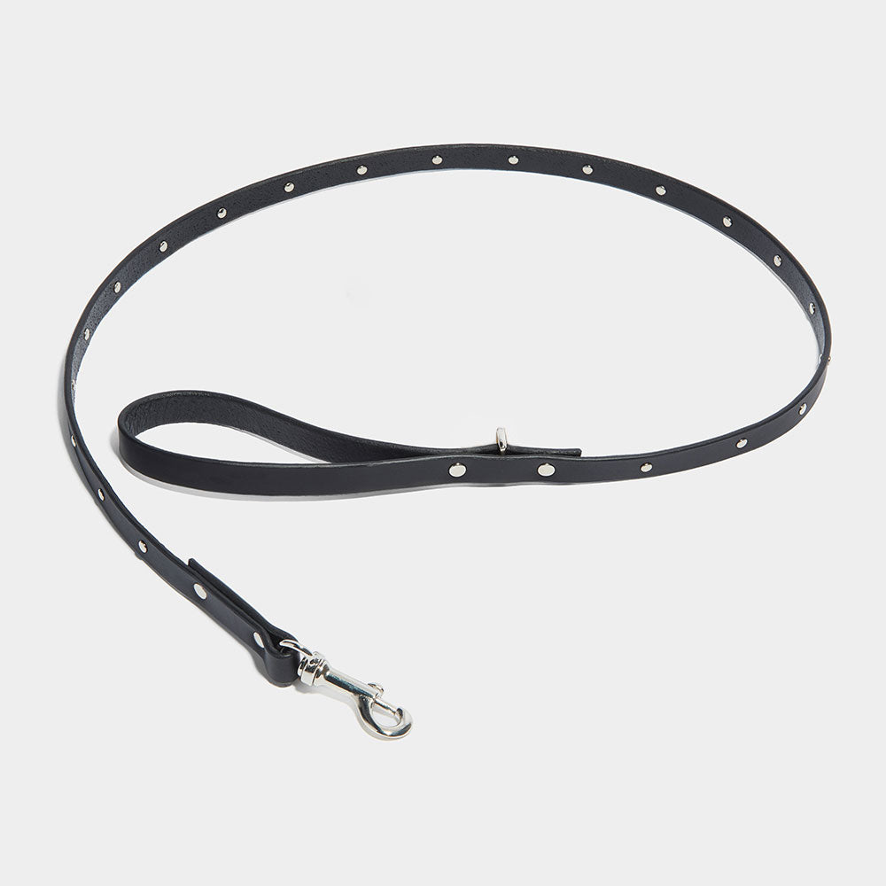 SINGLE STUDDED LEATHER LEAD