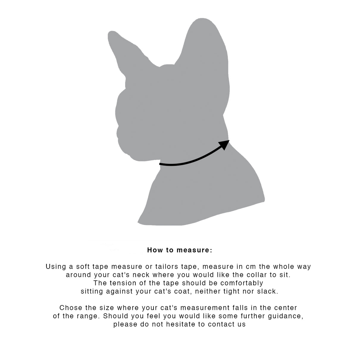 V-NECK STUDDED CAT COLLAR