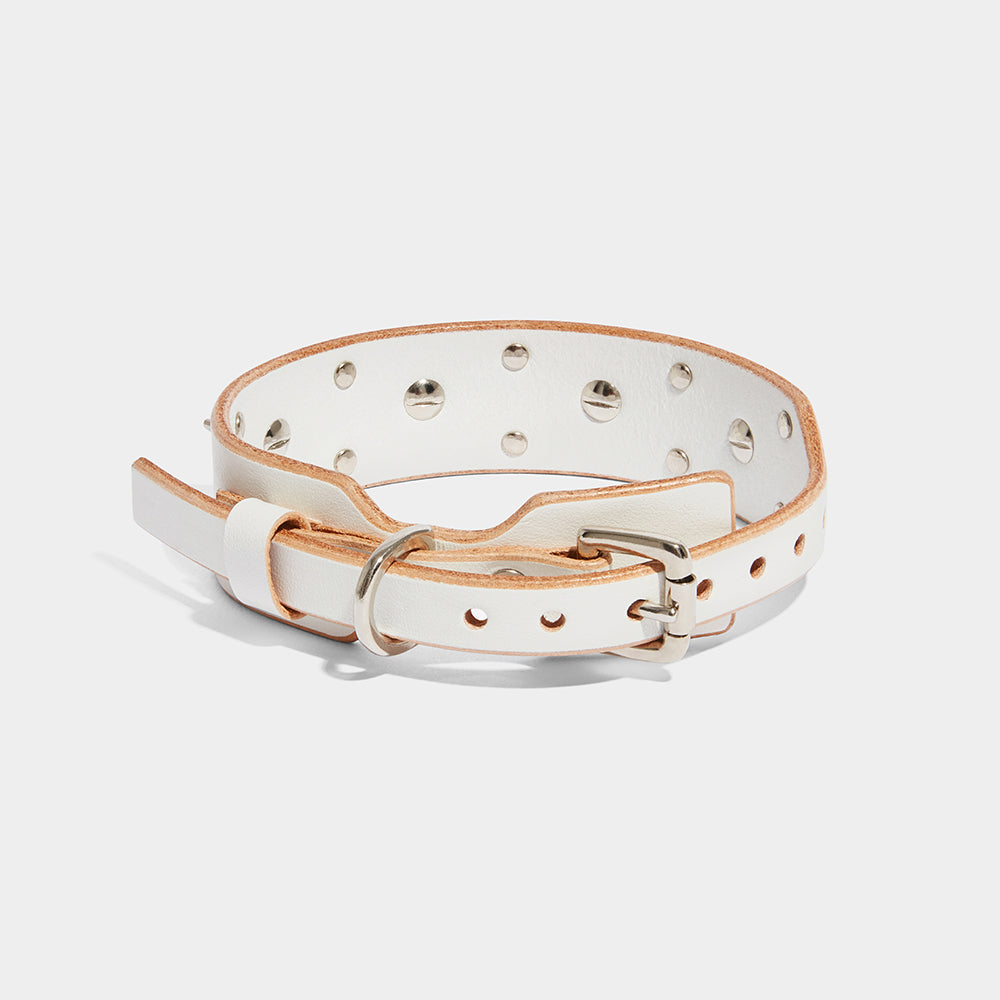 DOUBLE SPIKE STUDDED COLLAR
