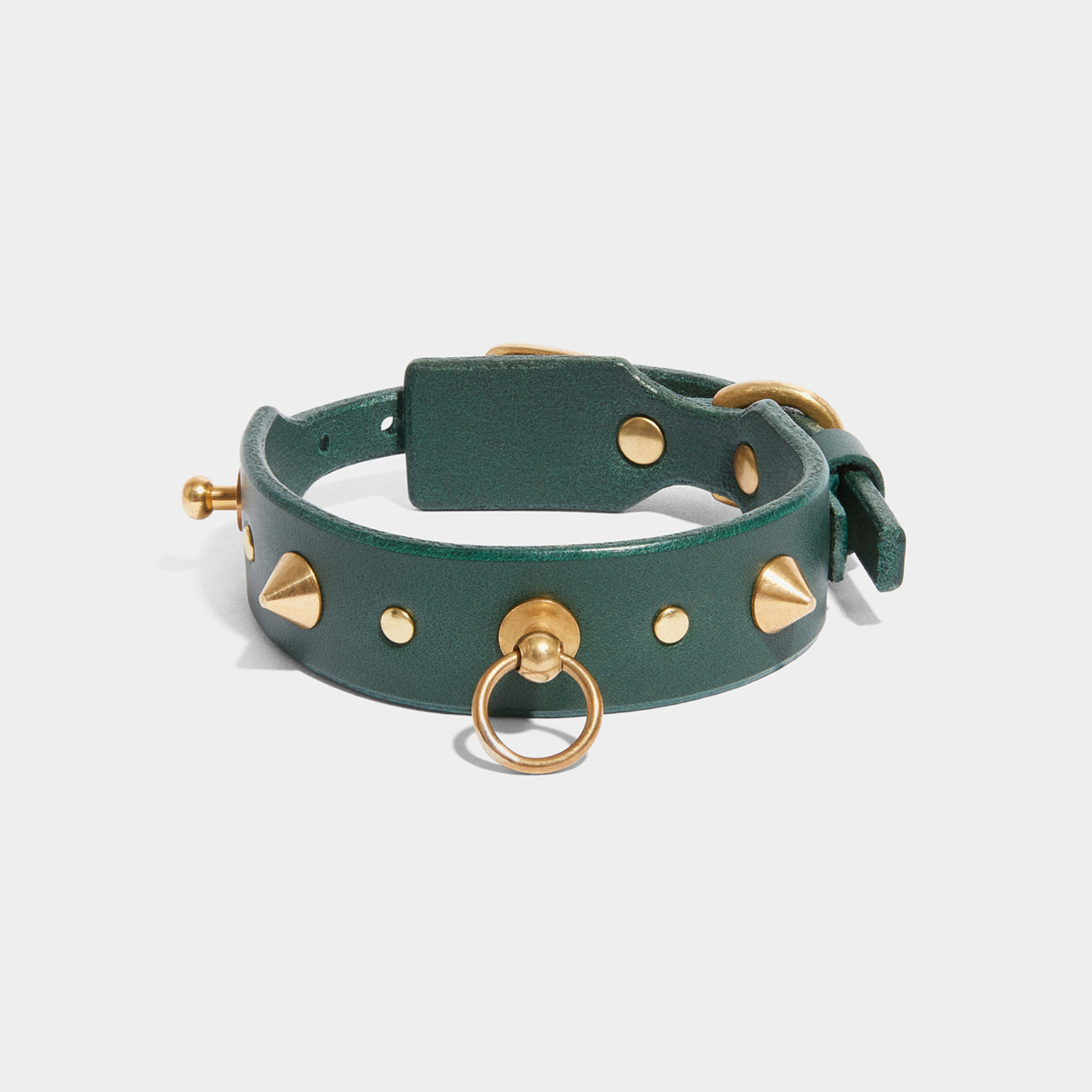 RING SPIKE STUDDED COLLAR