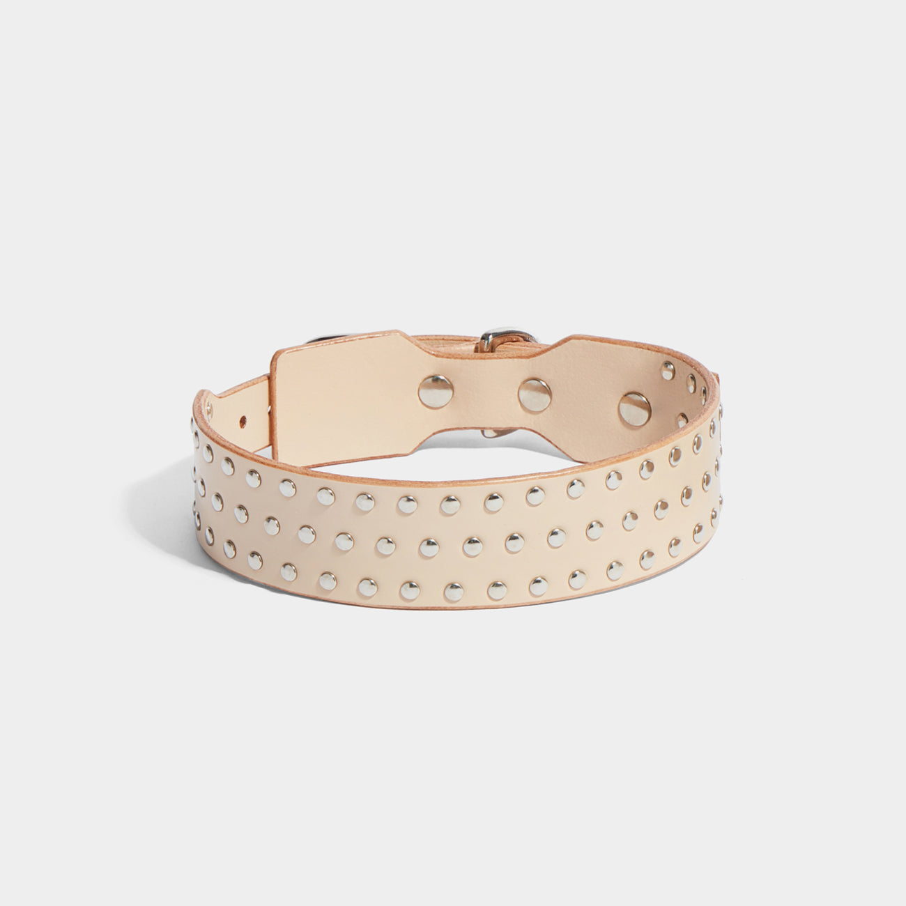 TRIPLE ROW STUDDED COLLAR